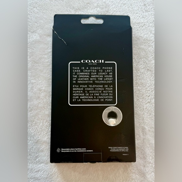 Coach Rexy Glitter Dinosaur iPhone 15 Pro Max Protective MagSafe Clear Case - Picture 7 of 7